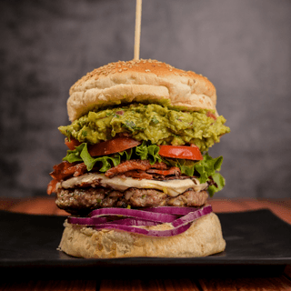 Hamburguesa Guacamole y Tocino