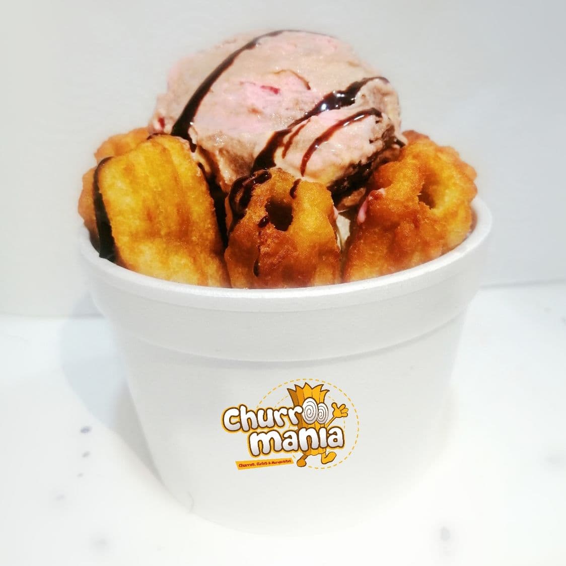 Mini Churros con Helado