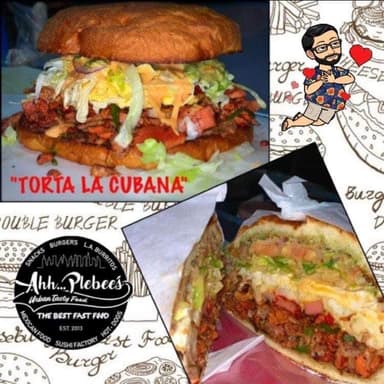 Torta la Cubana con Papas Fritas