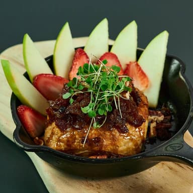 Queso Brie hojaldrado