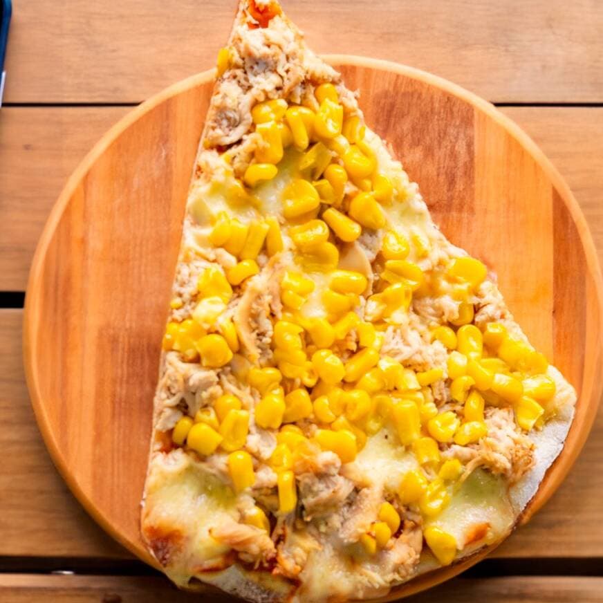 Pizza Porción Pollo Maíz