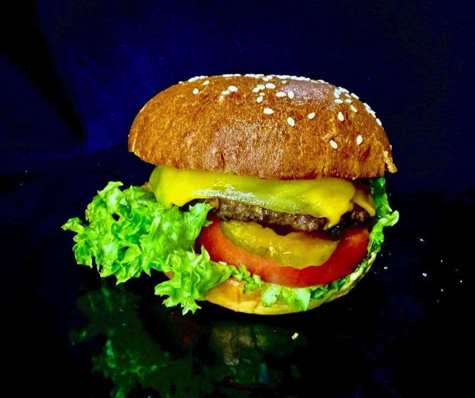 Hamburguesa Sencilla con Doble queso
