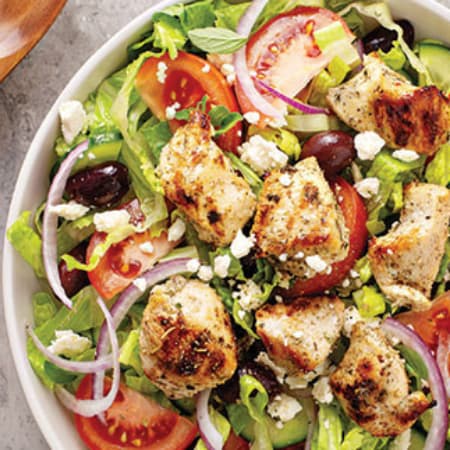 Ensalada clásica de pollo