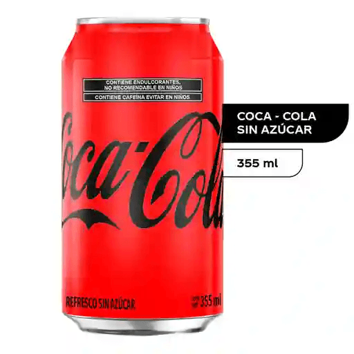 Coca-Cola Sin Azúcar 355 ml