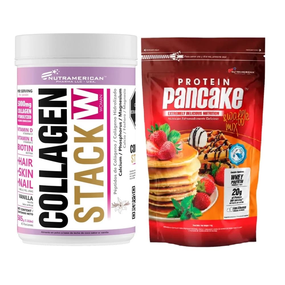 Combo Colageno hidrolizado Collagen Stack 585 g...