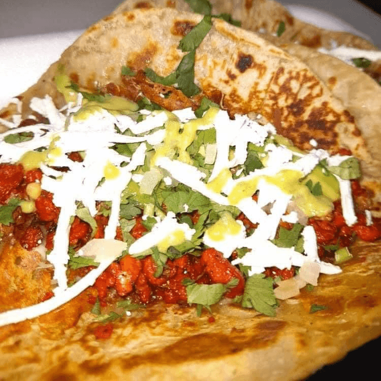 Tacos de Harina Al Pastor