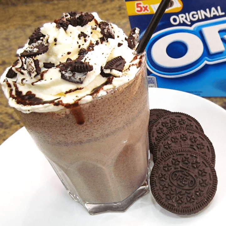 Malteada de Oreo