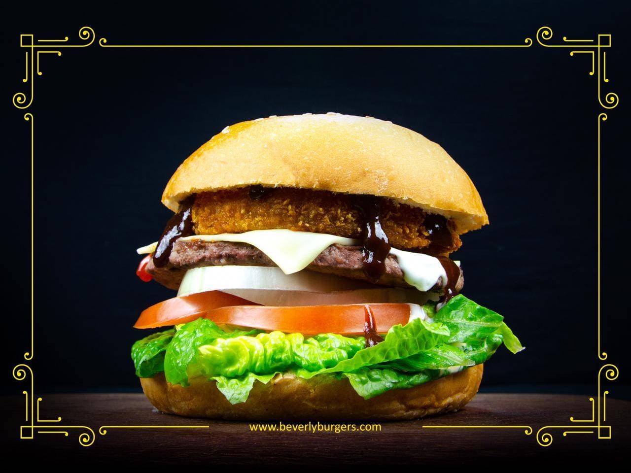 Hamburguesa BBQ Sencilla 1/4 LB
