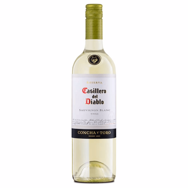 VINO CASILLERO DEL DIABLO BLANCO botella  750ML