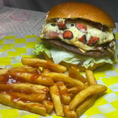 Hamburguesa Especial + Papas
