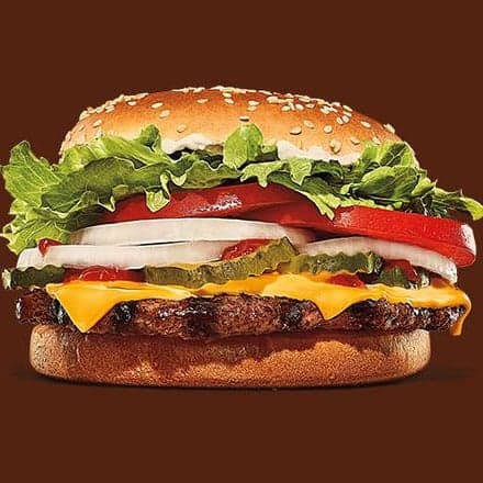 Whopper con queso
