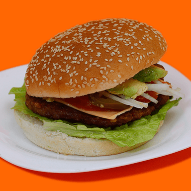 Hamburguesa de Pollo Empanizado