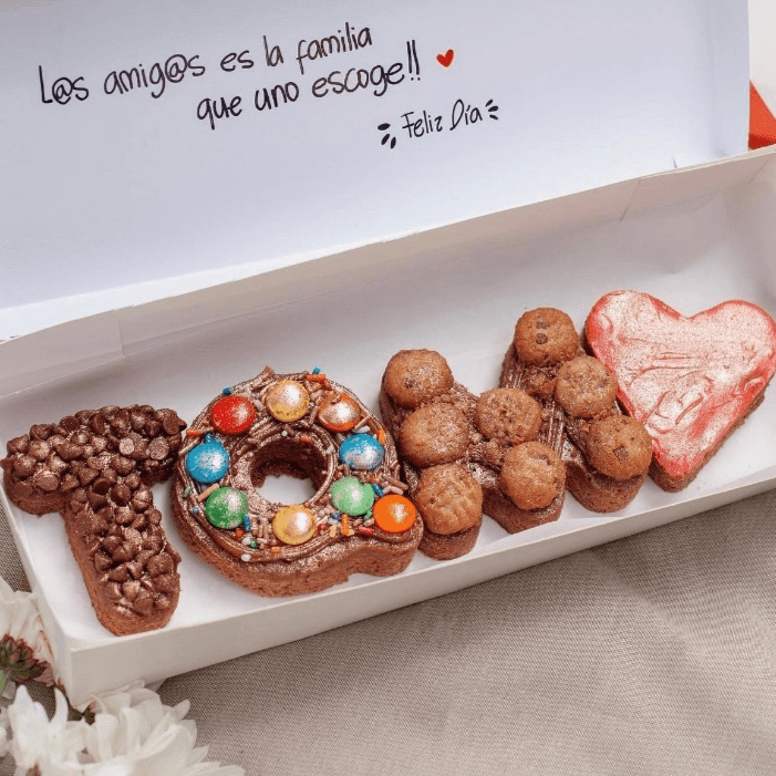 Brownie TQM + Corazón