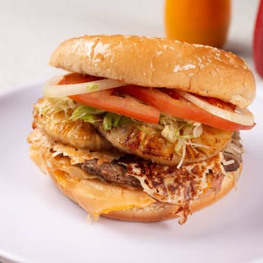 Hamburguesa hawaiana