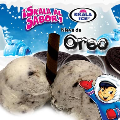 Helado de Oreo  5 Litros