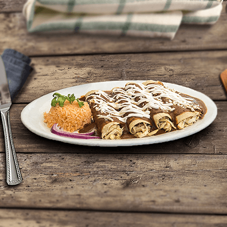 Enchiladas de Mole