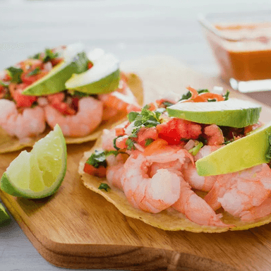 Tostada de Camarón