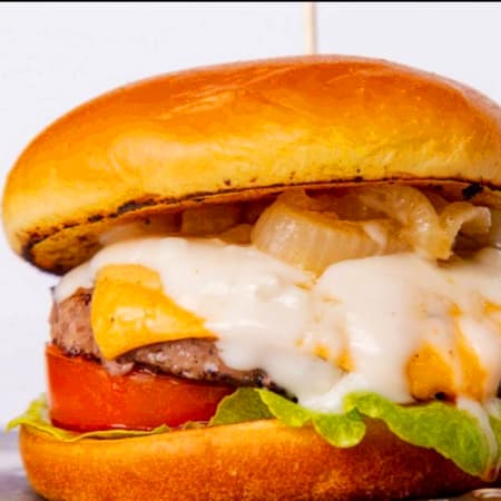 Hamburguesa Tres Quesos