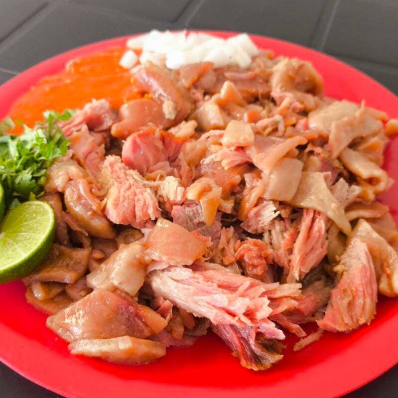 Orden Grande de Carnitas con Tortillas