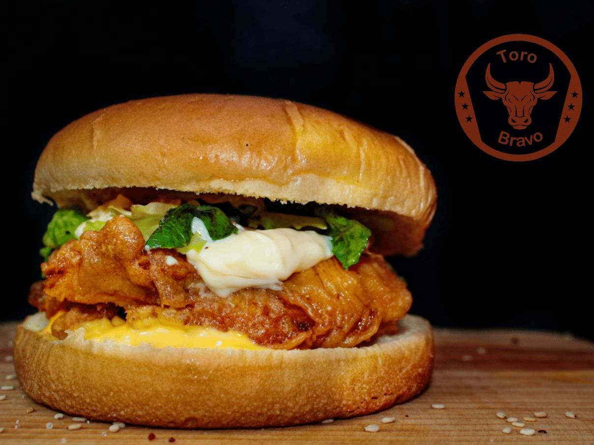 Hamburguesa Clásica de Pollo
