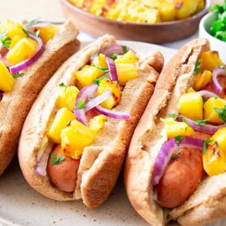 Hot Dog Hawaiano