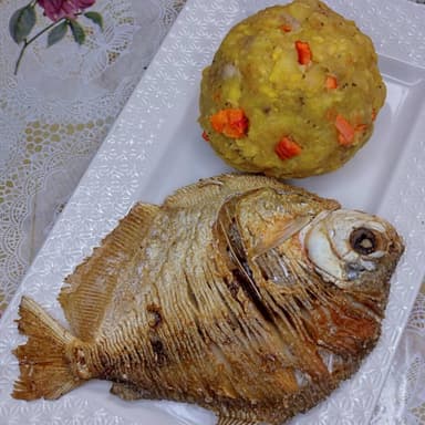 Palometa con Patacones