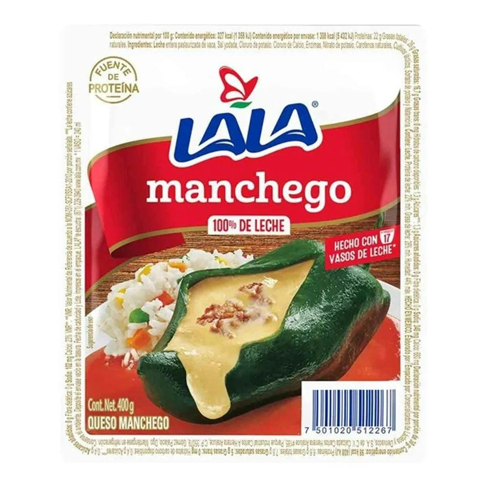 Queso Manchego Lala 400 gr