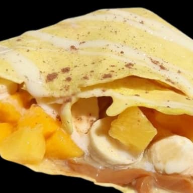 Crepa de Platano, Durazno y Philadelphia