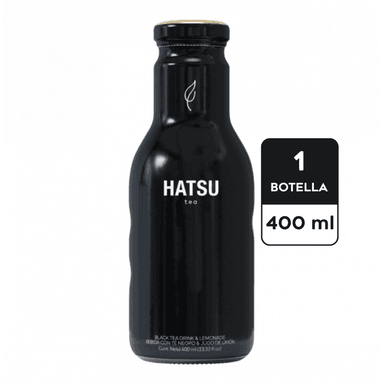 Hatsu té Negro y Limón Hatsu 400ml