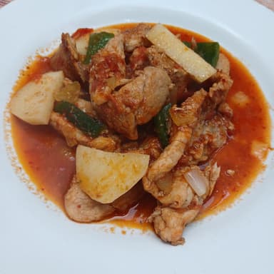 Bistec con Papas.