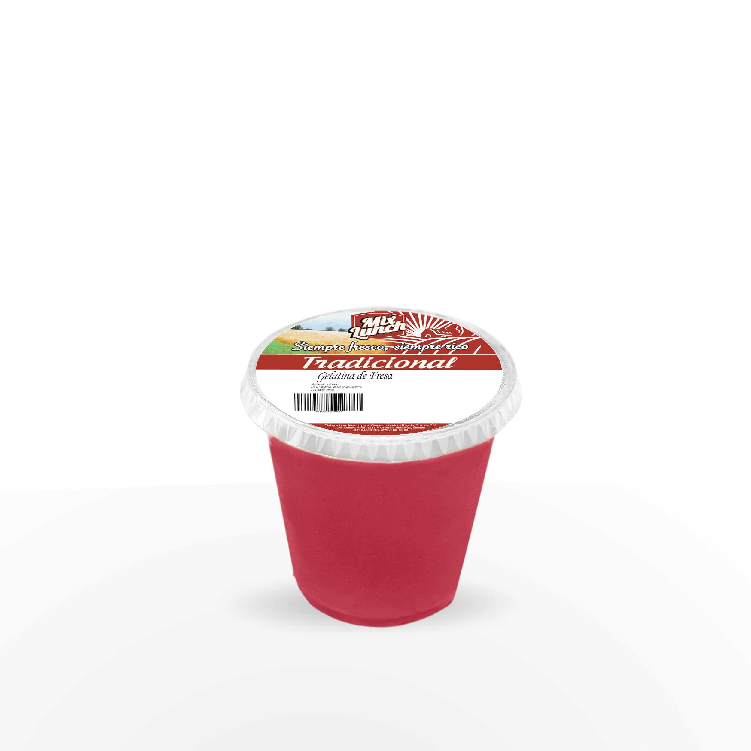 GELATINA DE FRESA 180 G