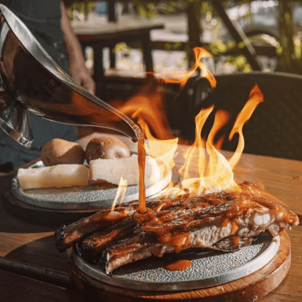 Costillas BBQ Fire Personal