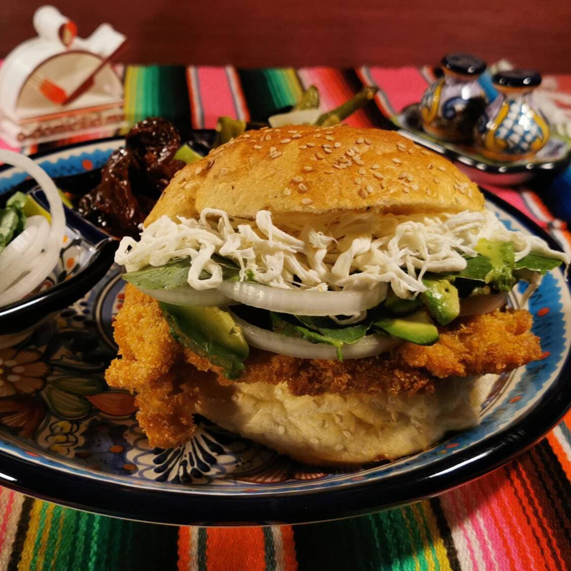 Cemita de Milanesa de Res