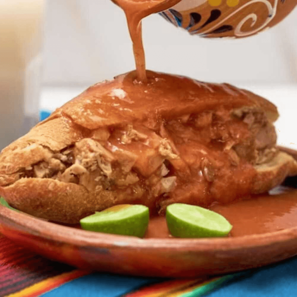 Torta con Extra Pollo