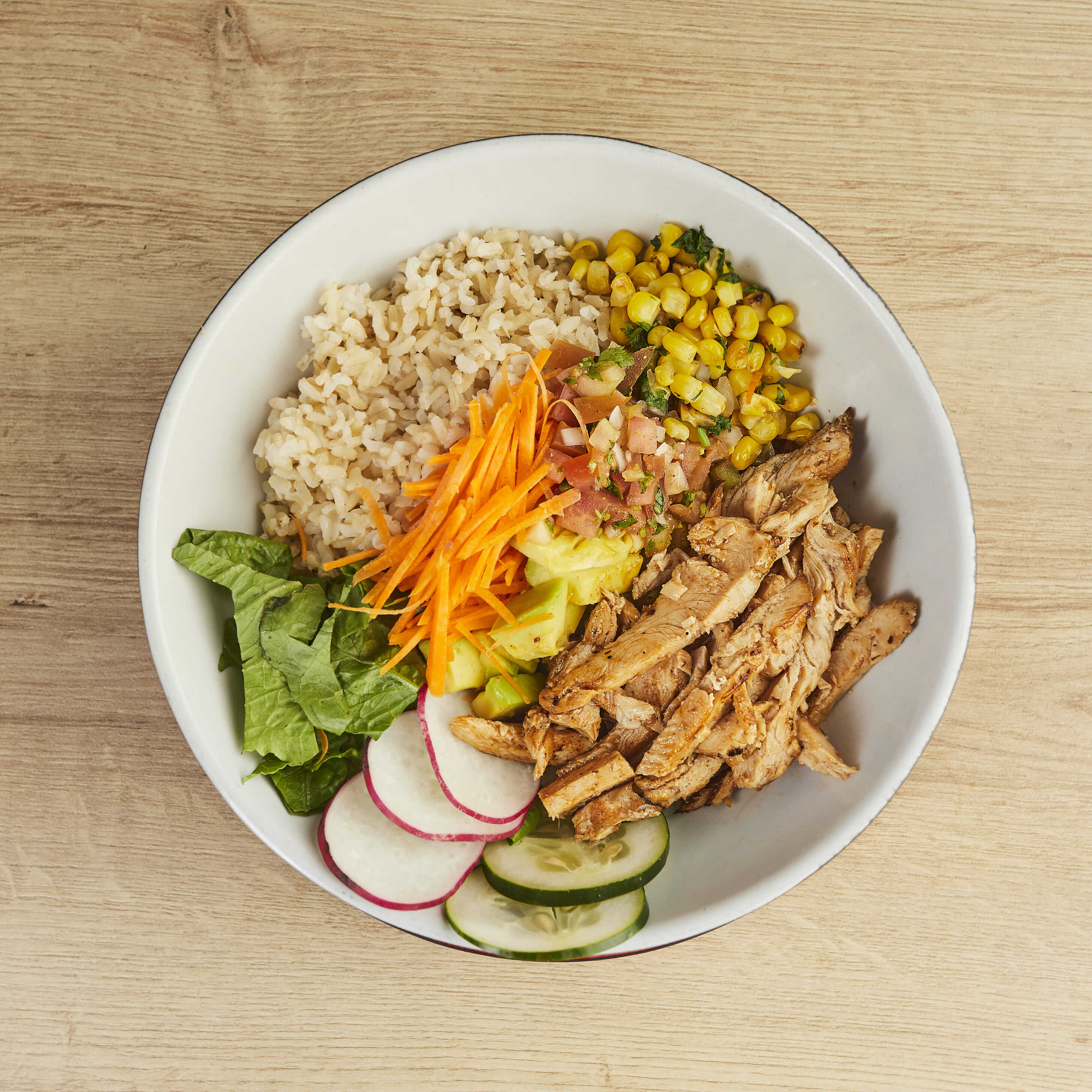 Combo: Bowl grill +  Coca Cola sin Azúcar 250ml 30% OFF