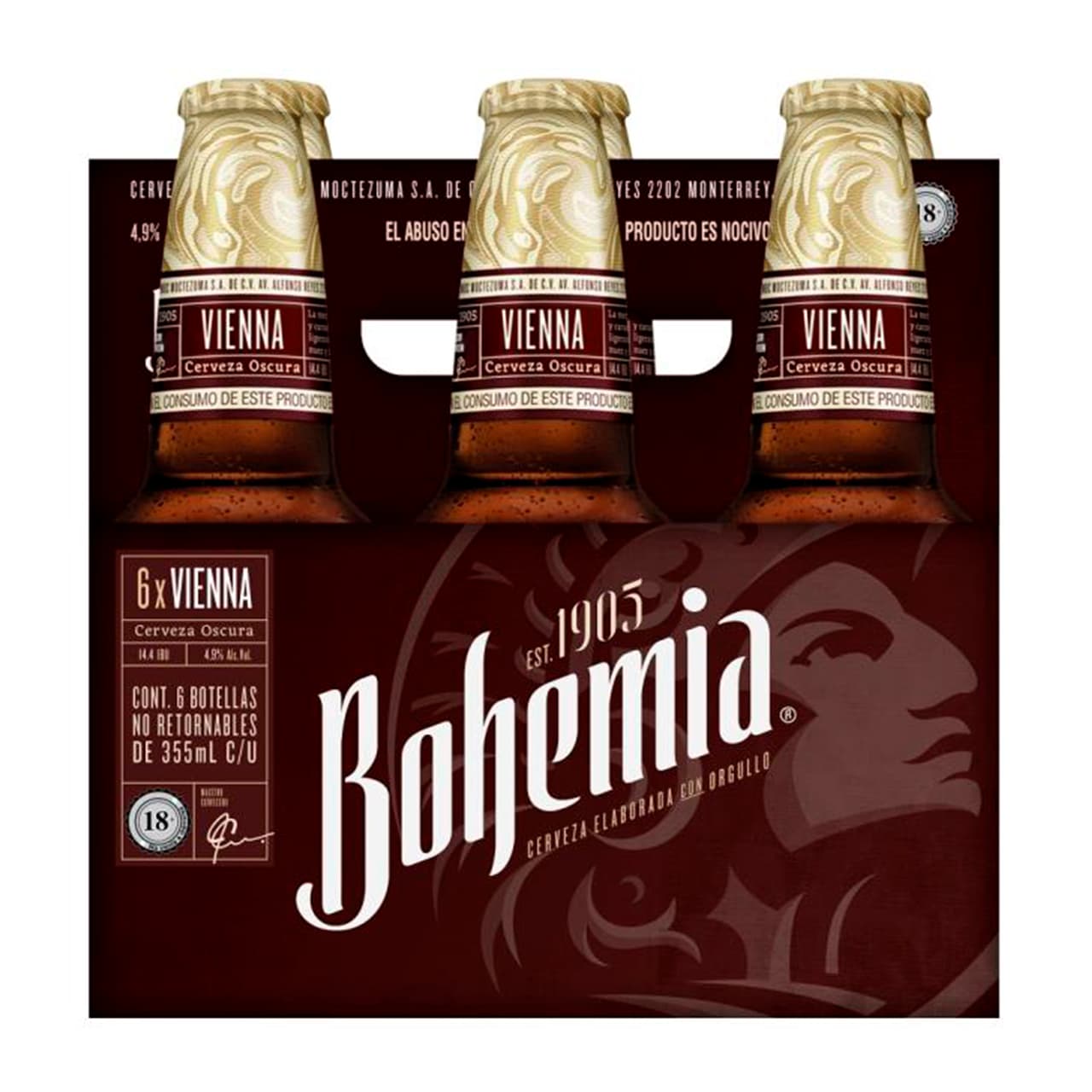 Bohemia Cerveza Vienna - Obscura Botella Six Pack