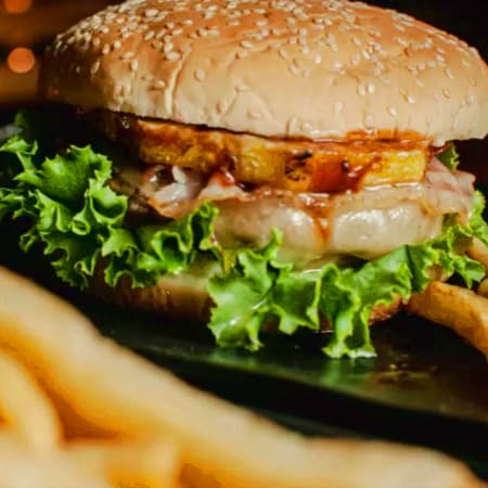 Hamburguesa Hawaiana