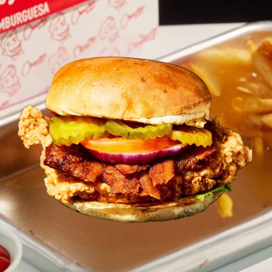 Chicken Swiss Choche 🍔