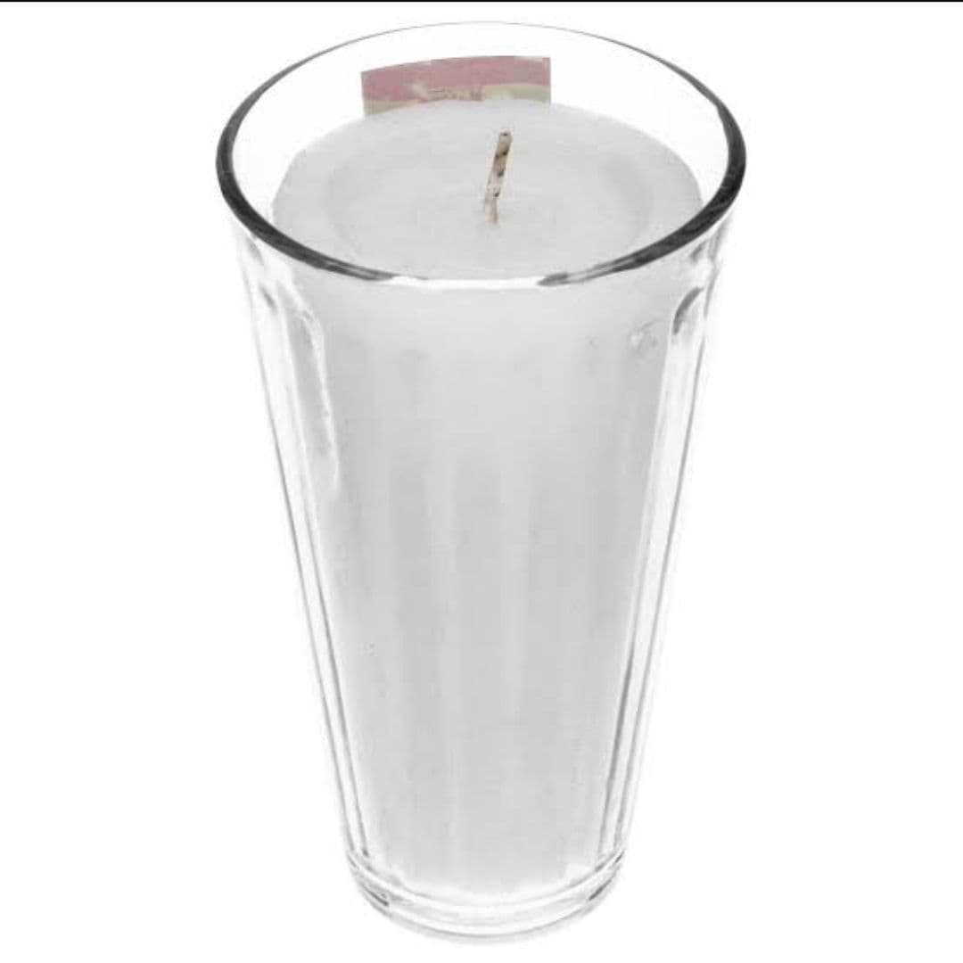 VELADORA VASO TIPO LIMONERO