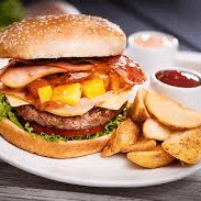 Hamburguesa Hawaiana