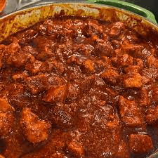 Platillo Asado de Puerco Rojo