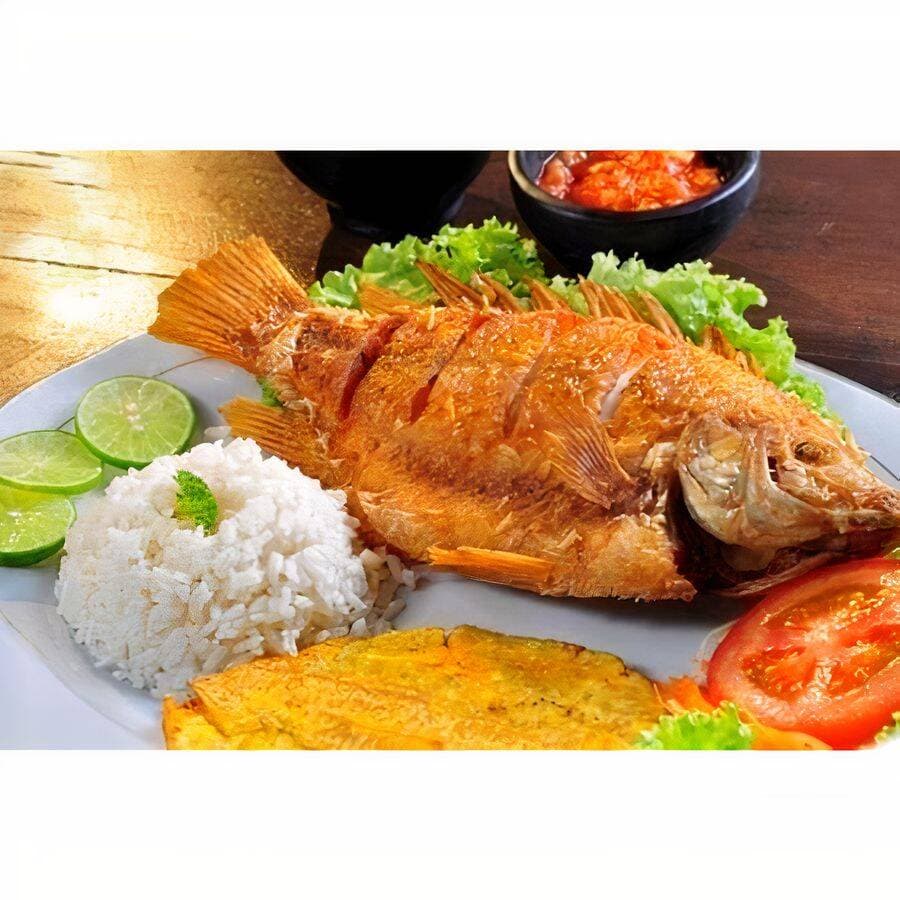 Mojarra Roja Frita Grande