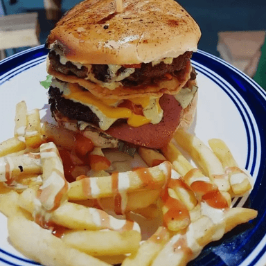 Hamburguesa de la Casa