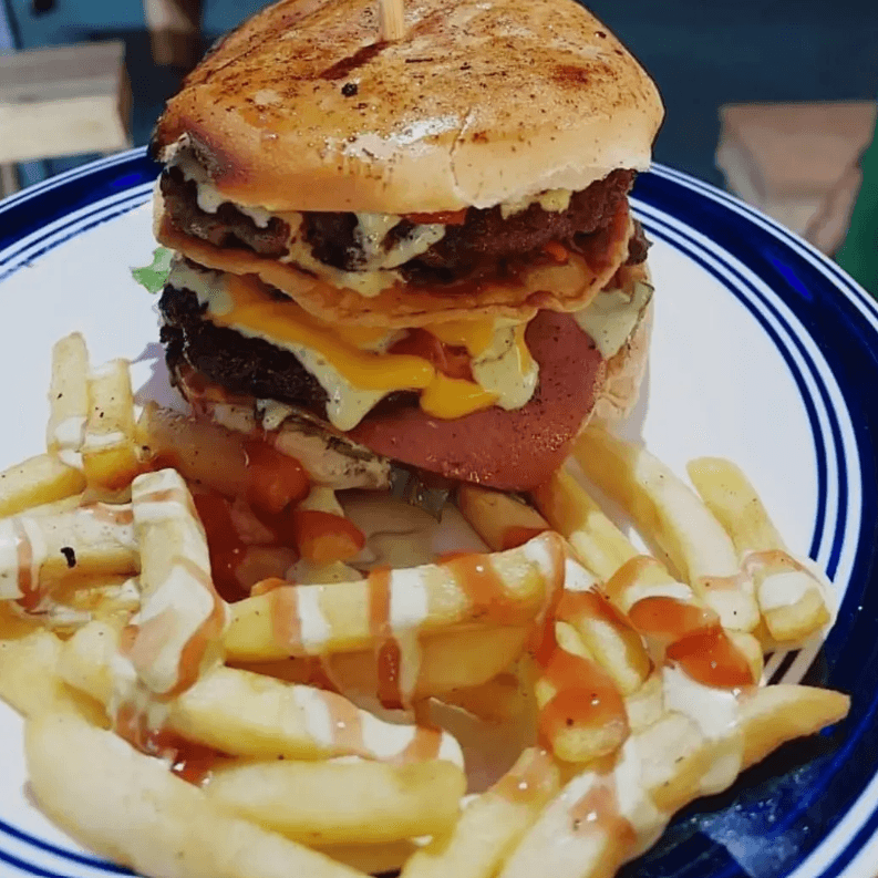 Hamburguesa de la Casa