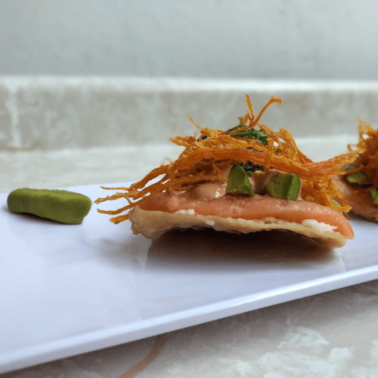 TOSTADA DE SALMÓN