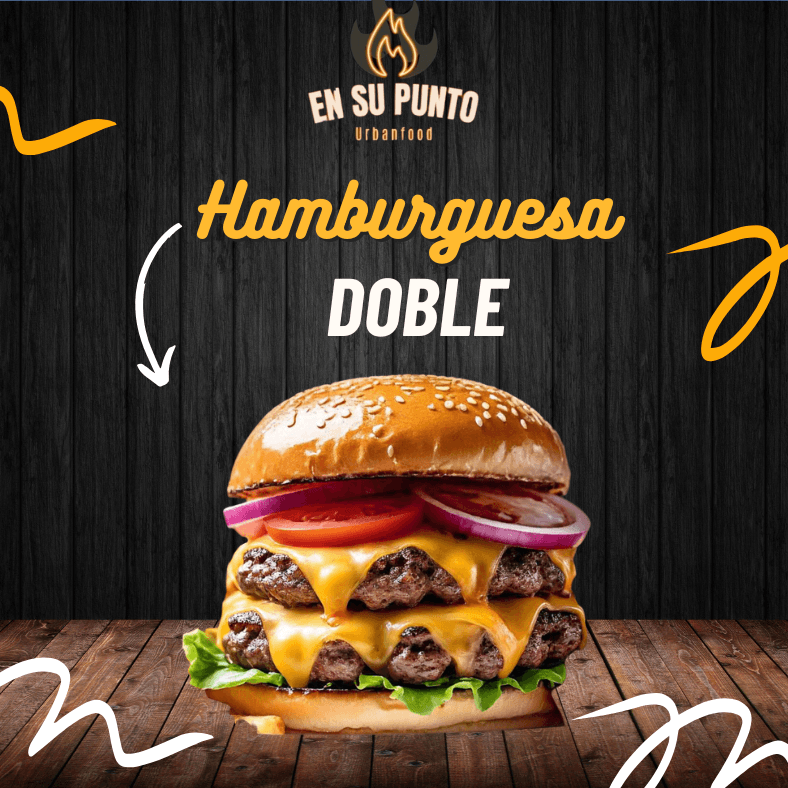 Hamburguesa Doble