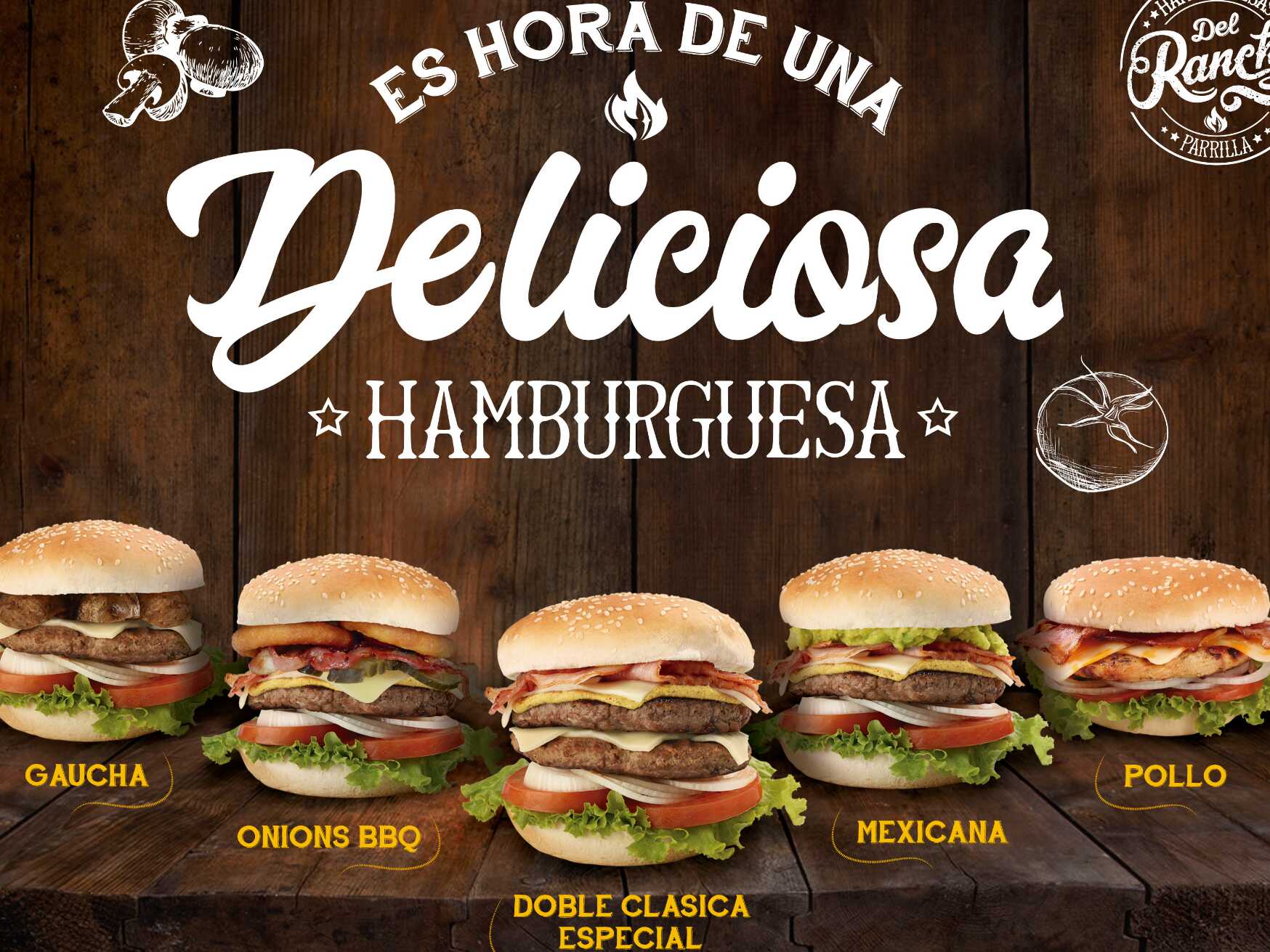Hamburguesas del Rancho ⭐