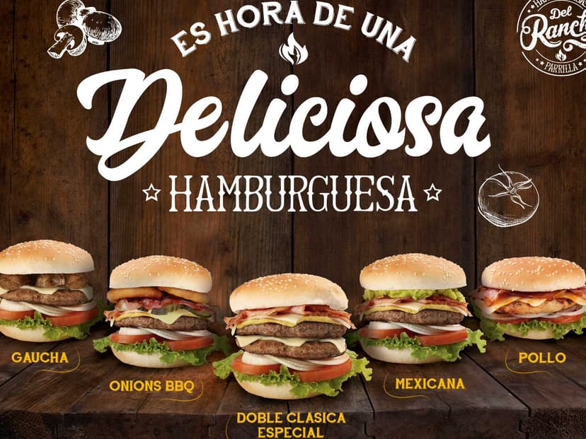 Hamburguesas del Rancho ⭐