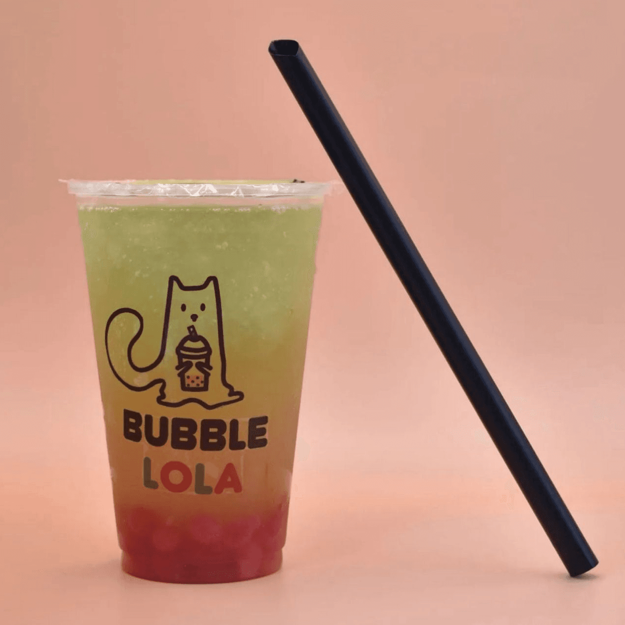 Bubble Tea de Manzana verde base agua