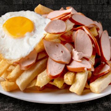 Salchipapa Especial